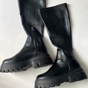 NEWBELLA Commute Daily Ankle Boots BLACK 9